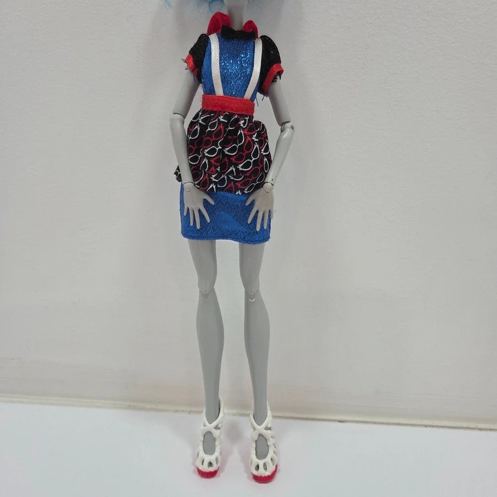 Monster High Ghouls Night Out Ghoulia Yelps 2013 Shoes Dress Jewelry CUT HAIR